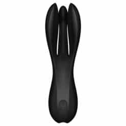 SATISFYER - THREESOME 2 VIBRADOR NEGRO - piKanteo | Despierta tu lado más piKante