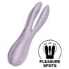 SATISFYER - THREESOME 2 VIBRADOR VIOLETA - piKanteo | Despierta tu lado más piKante