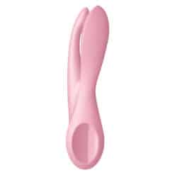 SATISFYER - THREESOME 1 VIBRADOR ROSA - piKanteo | Despierta tu lado más piKante