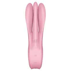 Alternative view of SATISFYER - THREESOME 1 VIBRADOR ROSA