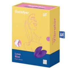 SATISFYER - LOVE RIOT VIBRADOR DEDAL MORADO - piKanteo | Despierta tu lado más piKante