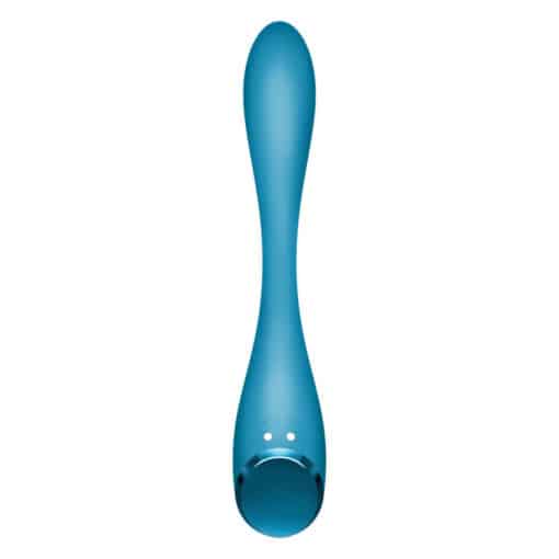 SATISFYER - G-SPOT FLEX 5 MULTI VIBRADOR AZUL - Imagen 4