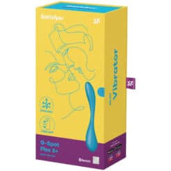 SATISFYER - G-SPOT FLEX 5 MULTI VIBRADOR AZUL - piKanteo | Despierta tu lado más piKante