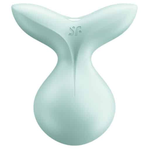 SATISFYER - VIVA LA VULVA 3 VIBRADOR LAY-ON VERDE - Imagen 2
