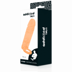 ADDICTED TOYS - EXTENSIÓN PENE 16 CM - piKanteo | Despierta tu lado más piKante