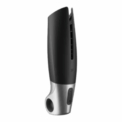 SATISFYER - POWER MASTURBATOR NEGRO Y PLATA - piKanteo | Despierta tu lado más piKante