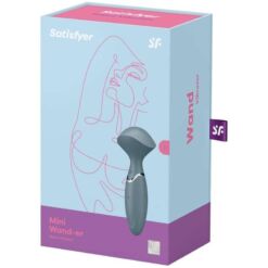 SATISFYER - MINI WOND-ER GRIS - piKanteo | Despierta tu lado más piKante