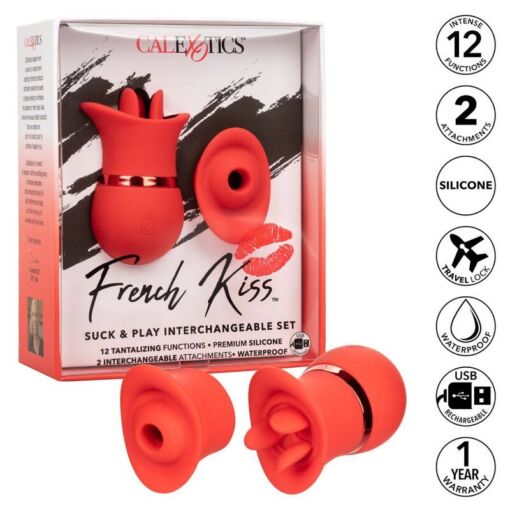 CALEXOTICS - FRENCH KISS SUCK & PLAY SET - Imagen 2