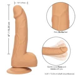 CALEXOTICS - SILICONE STUDS 15.24 CM SKIN - piKanteo | Despierta tu lado más piKante