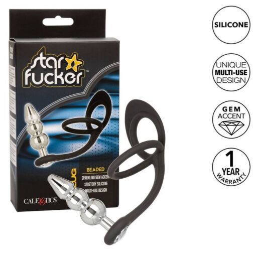 CALEXOTICS - STAR FUCKER BEADED PLUG - Imagen 2