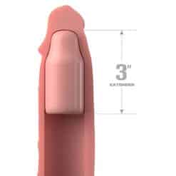 Alternative view of FANTASY X- TENSIONS - PIPEDREAMS SLEEVE 22,86 CM + 7,62 CM PLUG SKIN
