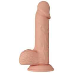 BAILE - BEAUTIFUL ENCOUNTER CATOBLEPAS DILDO REALÍSTICO FLEXIBLE 20.6 CM NATURAL - piKanteo | Despierta tu lado más piKante