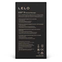 LELO - LILY 3 MASAJEADOR PERSONAL - LILA - piKanteo | Despierta tu lado más piKante