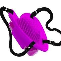 Alternative view of PRETTY LOVE - MASAJEADOR DE CLÍTORIS HEARTBEAT 10 MODOS DE VIBRACIÓN MORADO