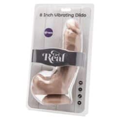 Alternative view of GET REAL - DILDO 20,5 CM CON TESTÍCULOS VIBRADOR NATURAL