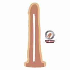 Alternative view of GET REAL - DUAL DENSITY DONG 19 CM NATURAL