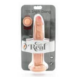 GET REAL - DUAL DENSITY DONG 19 CM NATURAL - piKanteo | Despierta tu lado más piKante