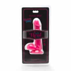 Alternative view of GET REAL - HAPPY DICKS DILDO 12 CM CON TESTÍCULOS ROSA