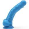 GET REAL - HAPPY DICKS 19 CM CON TESTÍCULOS AZUL - piKanteo | Despierta tu lado más piKante