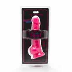 Alternative view of GET REAL - HAPPY DICKS 19 CM CON TESTÍCULOS ROSA