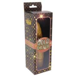 GET REAL - GOLD DICKER STIM VIBRADOR DORADO - piKanteo | Despierta tu lado más piKante