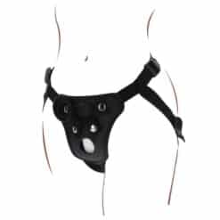 GET REAL - STRAP-ON PLEASURE HARNÉS NEGRO - piKanteo | Despierta tu lado más piKante