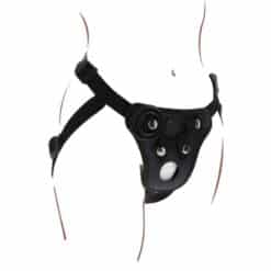 GET REAL - STRAP-ON PLEASURE HARNÉS NEGRO - piKanteo | Despierta tu lado más piKante