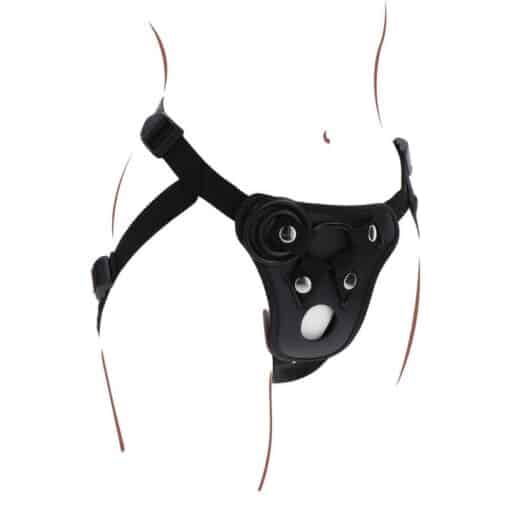 GET REAL - STRAP-ON PLEASURE HARNÉS NEGRO - Imagen 6