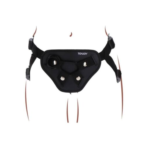 GET REAL - STRAP-ON DELUXE HARNÉS NEGRO - Imagen 4