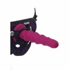 Alternative view of GET REAL - RIBBED DONG 12 CM ROJO