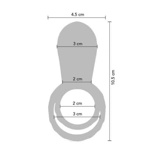 XOCOON - ANILLO VIBRADOR PARA PAREJAS FUCSIA - Imagen 6