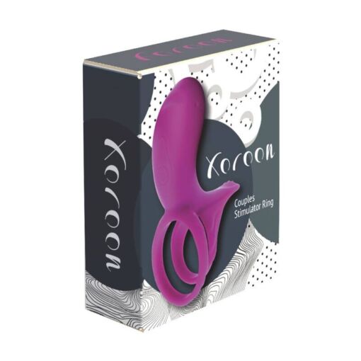 XOCOON - ANILLO VIBRADOR PARA PAREJAS FUCSIA - Imagen 8