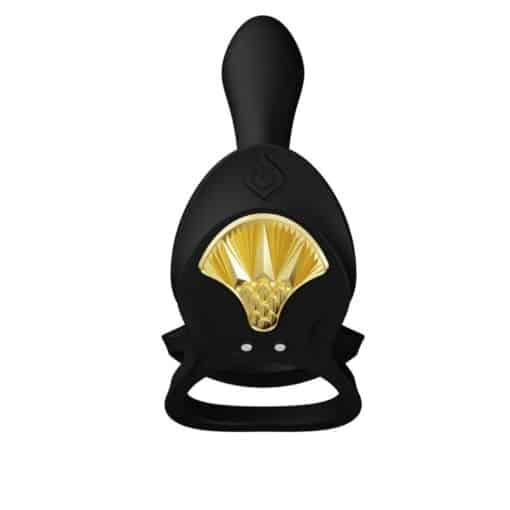 ZALO - BAYEK ANILLO VIBRADOR CONTROL REMOTO PAREJAS NEGRO - Imagen 6