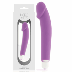 DOLCE VITA - REALISTIC VIBRADOR SILICONA LILA - piKanteo | Despierta tu lado más piKante