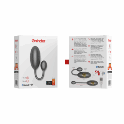 ONINDER - TOKYO HUEVO VIBRADOR NEGRO 7.5 X 3.2 CM - APP GRATUITA - piKanteo | Despierta tu lado más piKante