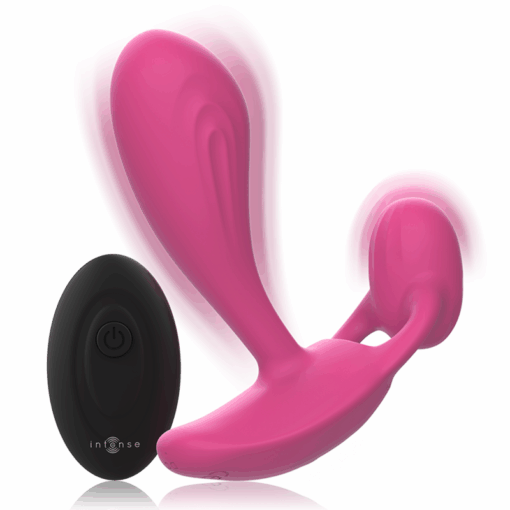 INTENSE - SHELLY DUO ANAL-PERINEO , VAGINAL-CLITORIS REMOTO ROSA - Imagen 3