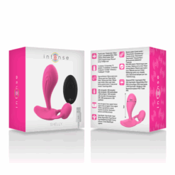INTENSE - SHELLY DUO ANAL-PERINEO , VAGINAL-CLITORIS REMOTO ROSA - piKanteo | Despierta tu lado más piKante