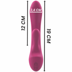 INTENSE - LUIGI VIBRADOR RABBIT SILICONA LIQUIDA ROSA - piKanteo | Despierta tu lado más piKante