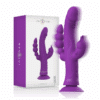 INTENSE - CASANOVA VIBRADOR RABBIT SILICONA TRIPLE MOTOR MORADO - piKanteo | Despierta tu lado más piKante