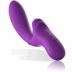 INTENSE - HARRY VIBRADOR FLEXIBLE CON LENGUA MORADO - piKanteo | Despierta tu lado más piKante