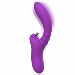 Alternative view of INTENSE - HARRY VIBRADOR FLEXIBLE CON LENGUA MORADO