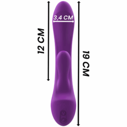 INTENSE - LUIGI VIBRADOR RABBIT SILICONA LIQUIDA MORADO - piKanteo | Despierta tu lado más piKante