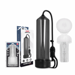 Alternative view of PUMP ADDICTED - BOMBA ERECCIÓN RX5 BLACK CON MASTURBADOR