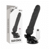 BASECOCK - VIBRADOR REALÍSTICO CONTROL REMOTO NEGRO 19.5 CM -O- 4 CM - piKanteo | Despierta tu lado más piKante