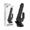BASECOCK - VIBRADOR REALÍSTICO CONTROL REMOTO NEGRO 18.5 CM -O- 4CM - piKanteo | Despierta tu lado más piKante