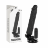 BASECOCK - VIBRADOR REALÍSTICO CONTROL REMOTO NEGRO 21 CM -O- 4 CM - piKanteo | Despierta tu lado más piKante