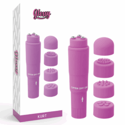 GLOSSY - POCKET  KURT MASAJEADOR LILA