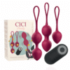 CICI BEAUTY - PREMIUM SILICONE 3 VIBRATING KEGEL BEADS REMOTE CONTROL - piKanteo | Despierta tu lado más piKante