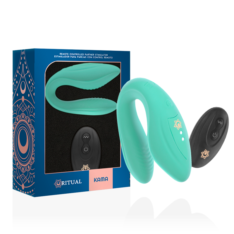 Alternative view of RITHUAL KAMA CONTROL REMOTO PARA PAREJAS AQUA