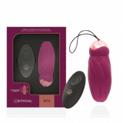 Alternative view of RITHUAL - SITA HUEVO CONTROL REMOTO ROTACIÓN DE PERLAS + VIBRACIÓN